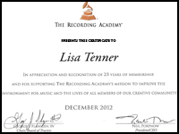 NARAS AWARD